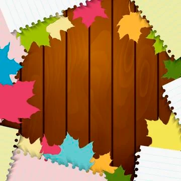 Back to School Vector Design element Stock Illustration