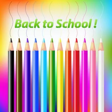 Back to school vector design Stock Illustration