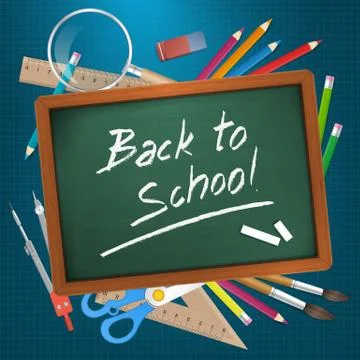 Back to school vector illustration イラスト素材