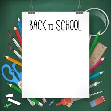 Back to school vector illustration イラスト素材