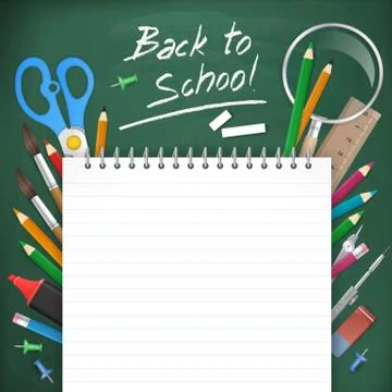 Back to school vector illustration イラスト素材