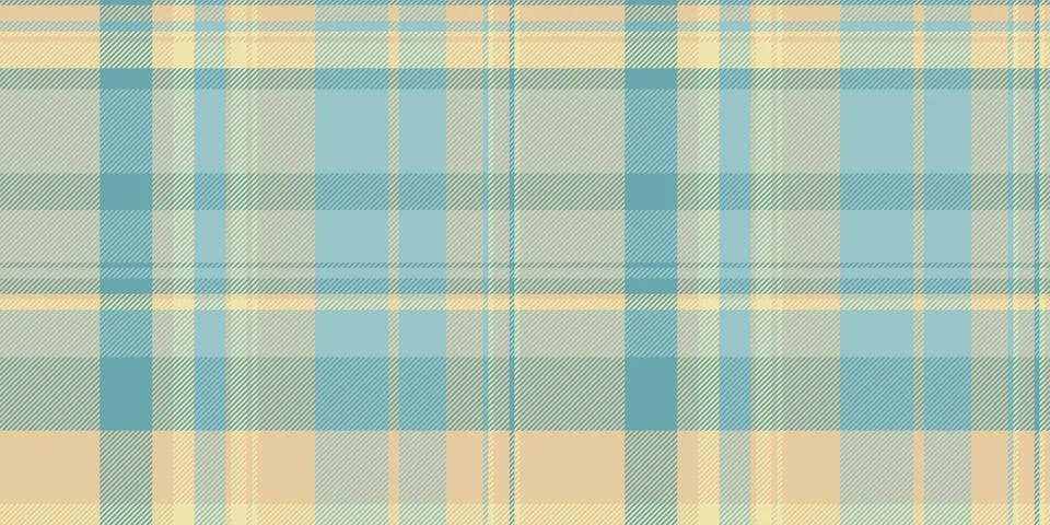 Back to school vector seamless background, halftone check textile pattern. .. Stock Illustration