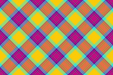 Back to school vector texture tartan, naked seamless background fabric. Ind.. Ilustración de archivo