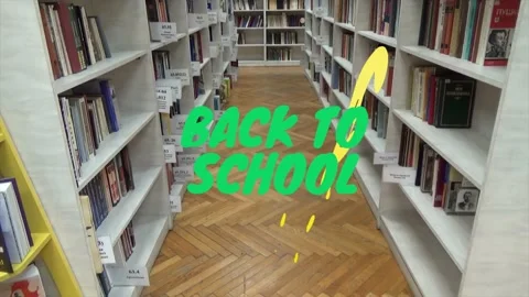 Back-to-school video for schools and students Video stock 236558224