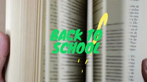 Back-to-school video for schools and students Stock Footage 236558280
