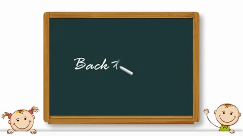 Back to school. Video from the series "Perfect Сhildhood". Stock Footage 35155492