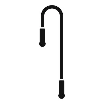 Back scratcher with long handle for itching relief Stock Illustration