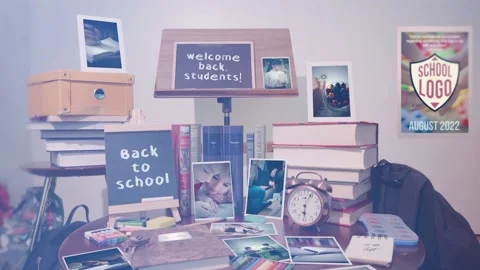 Back to shool Stock After Effects