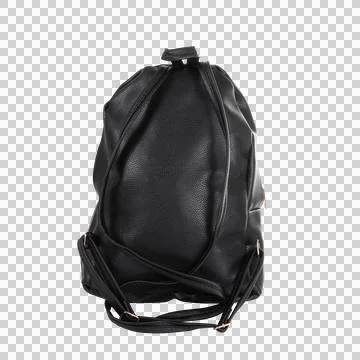 Back side of backpack isolated Stock Photos