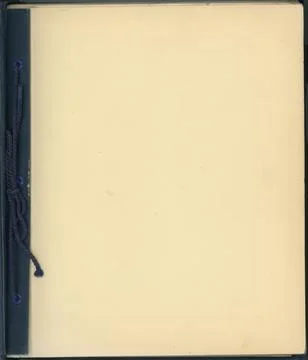 Back side of an old book with copy space Stock Photos