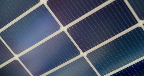 Back of the solar panel.Blue solar panels.Solar panel grid rectangular grid. Stock Footage 306272856