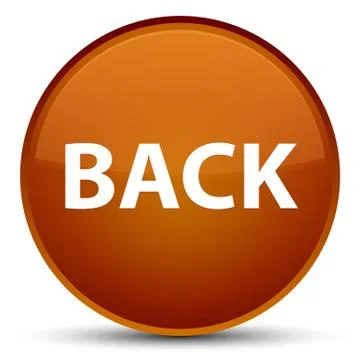 Back special brown round button Stock Illustration