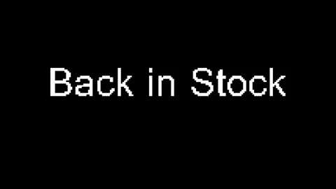 Back in stock Stockbeeldmateriaal 317443560