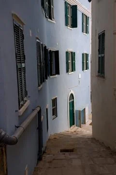 Back streets of Gibraltar Stock Photos
