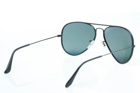 Back of sunglasses isolated Stock Photos