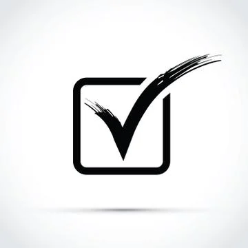 Back tick icon Illustrazione stock