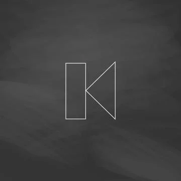 Back Track button computer symbol Stock Illustration