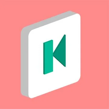 Back Track button computer symbol Stock Illustration