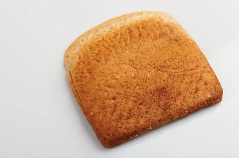 Back view of bread slice Stock Photos