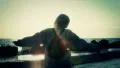 Back view of a person looking to the sea HD Footage