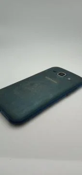 Back View of Samsung J1 Stock Photos