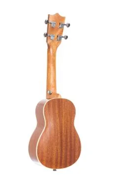 Back view of ukulele guitar Foto stock
