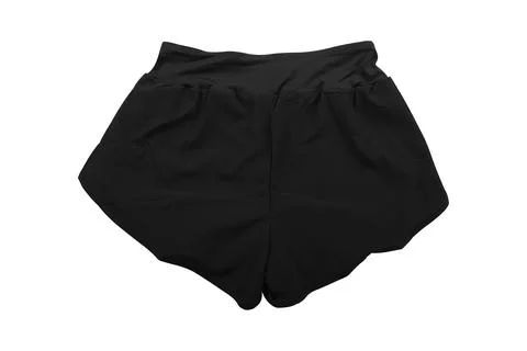 Back view of women's compression skirt Stock Photos