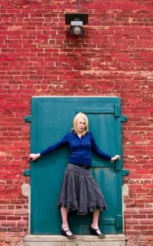 Back to the wall Stock Photos