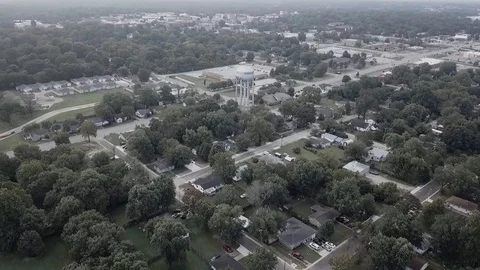 Back from the water tower Stock Footage 115681283