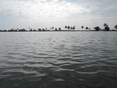 Back Waters in Kerala Stock Photos