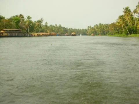 Back waters in winter Stock Photos