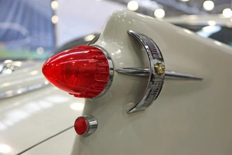 Back wing of  car Stock Photos