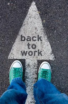 Back to work Stock Photos