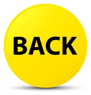 Back yellow round button Stock Illustration