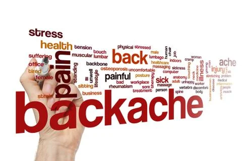 Backache Stock Illustration