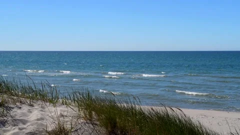 Backåkra, Österlen, Skåne, Sweden Stock Footage 220443524