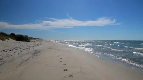 Backåkra, Österlen, Skåne, Sweden Stock Footage 220443560