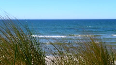 Backåkra, Österlen, Skåne, Sweden Stock Footage 220443562