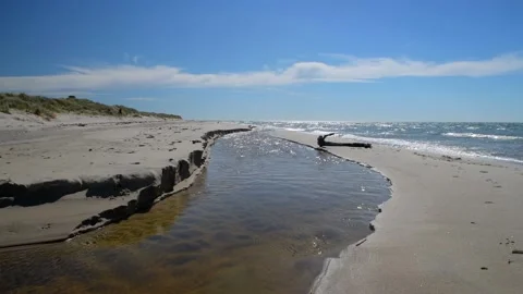 Backåkra, Österlen, Skåne, Sweden Stock Footage 220443806