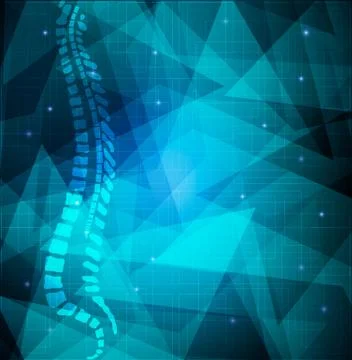 Backbone abstract blue background イラスト素材