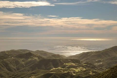 Backbone Trail Vista Stock Photos