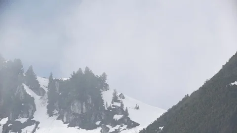 Backcountry mountain view Video stock 80333244