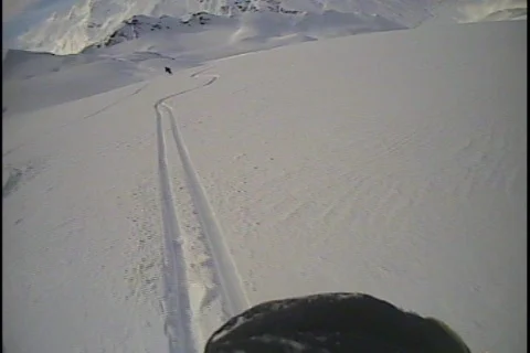 Backcountry Skiing 28 Stock Footage 356849