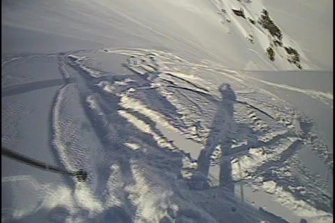 Backcountry Skiing 62 Stock Footage 356862