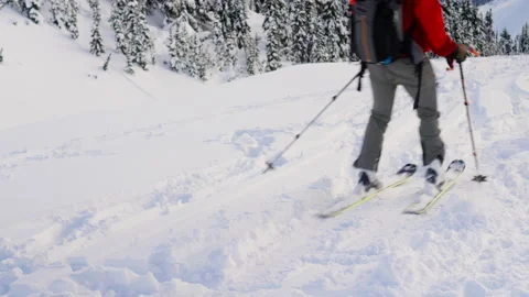 Backcountry Skiing Stock-Footage 315114938