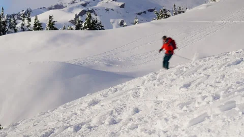 Backcountry Skiing Stock-Footage 315114945