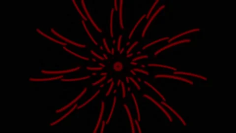 Backdrop with animation of rings. Vector... | Stock Video | Pond5