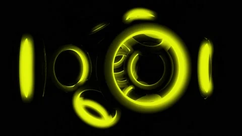 Backdrop with animation of rings. Vector... | Stock Video | Pond5