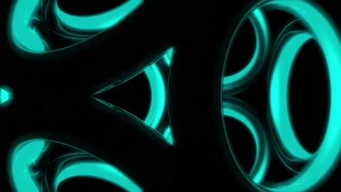 Backdrop with animation of rings. Vector... | Stock Video | Pond5
