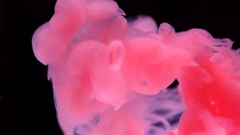 Backdrop of dropping bright purple paint, shooting with high speed camera Stock Footage 163166199